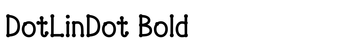 DotLinDot Bold